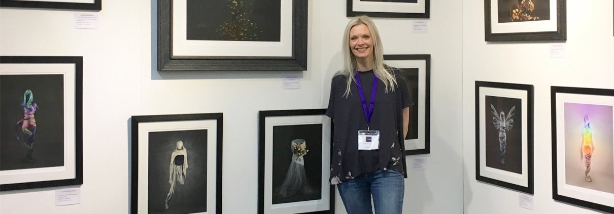 photographic artist Kirsteen Titchener at Contemporary Art Fairs Reading 2018