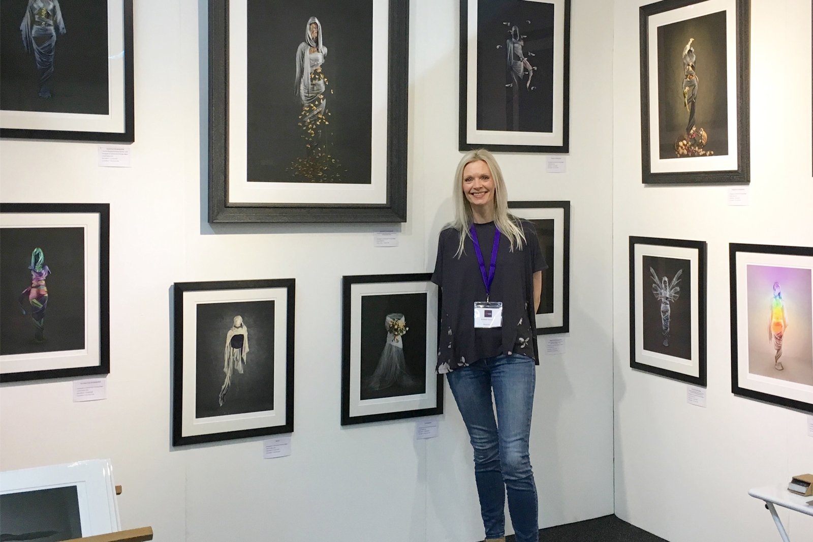 photographic artist Kirsteen Titchener at Contemporary Art Fairs Reading 2018