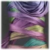 rainbow coloured silk in photoartpiece True Colours