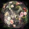 dark floral sphere featuring photography - roses and camellias